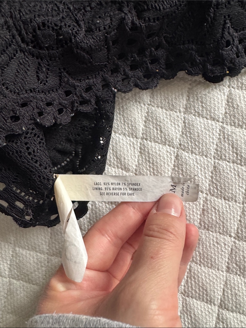 Aeropostale Black Lace Halter Bralette - Picture 4 of 4